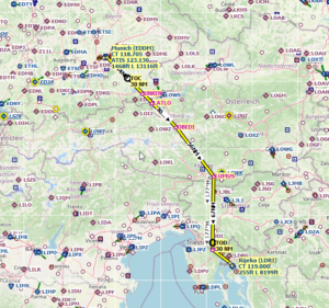 Flight #001 - EDDM (Munich) to LDRI (Rijeka) - PioneerX Gaming